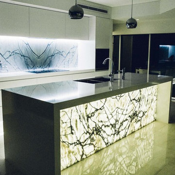 New York Marble With LED Lighting | Cremorne Home