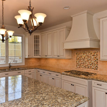 Newbury Elevation #1 with Side Load Garage