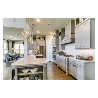 Newmark Homes - Pampered Chef - Modern - Kitchen - Houston - by Newmark ...