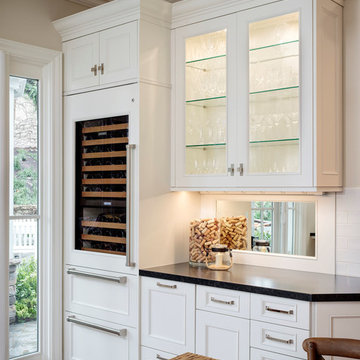 Newport Beach White Traditional Kitchen