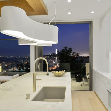Nob Hill - Top-to-bottom redesign on a San Francisco downtown view home