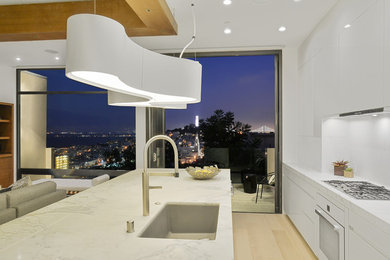 Inspiration for a contemporary kitchen in San Francisco.