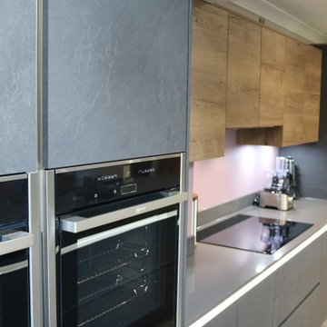 Nobilia Havana Oak and Slate Grey Kitchen (1)