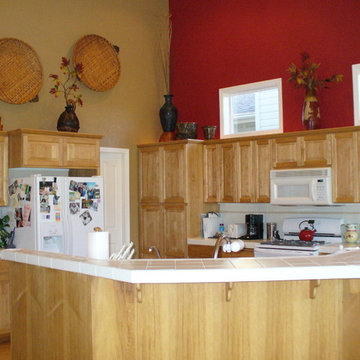 Nook/Kitchen transformed from boring to brilliant!