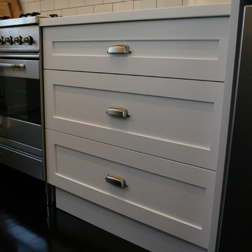 North Balgowlah - Two toned hand-painted Shaker kitchen