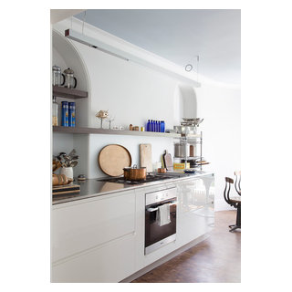 Bespoke Kitchen Shelves - Contemporary - Kitchen - London - by Amberth ...