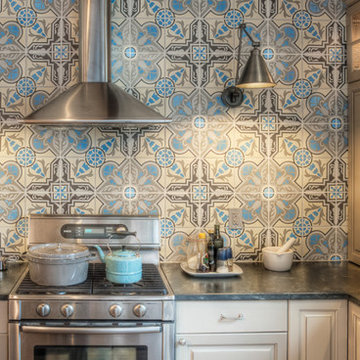 Northern Liberties, Philadelphia: Eclectic Kitchen Backsplash