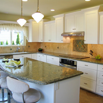Northgate Kitchen Remodel with Stone Accents