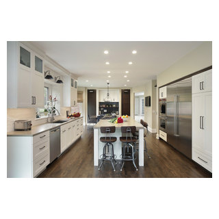 Northshore Light Industrial Kitchen - Industrial - Kitchen - Chicago ...