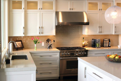 Inspiration for a transitional kitchen remodel in Richmond