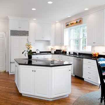 Northwest Washington, DC-Transitional Kitchen-White