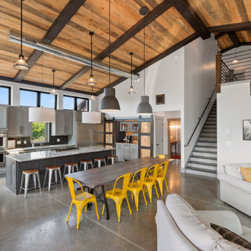 Not Your Grandfather's Barn! A Modern Pole Barn House in Lauderdale Lake Area
