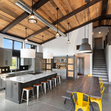 Not Your Grandfather's Barn! A Modern Pole Barn House in Lauderdale Lake Area