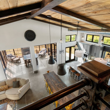 Not Your Grandfather's Barn! A Modern Pole Barn House in Lauderdale Lake Area