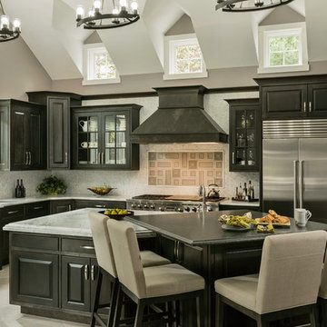 Not your Typical Black and White Kitchen