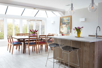 Modern kitchen in London.