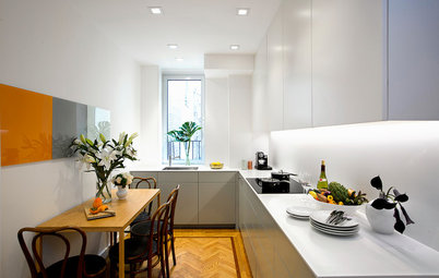 Kitchen of the Week: Space-Saving Tricks Open Up a New York Galley