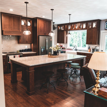 Oak Craftsman Kitchen