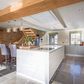 Oak Framed Countryside Home - bulthaup b3 kitchen