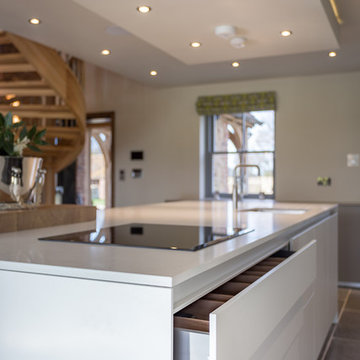 Oak Framed Countryside Home - bulthaup b3 kitchen