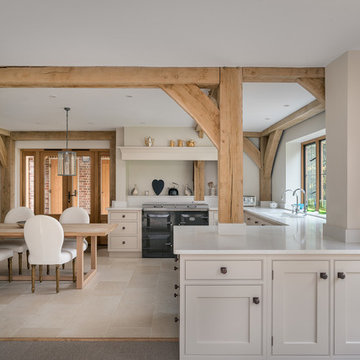 Oak Framed Extension - Roundles Cottage