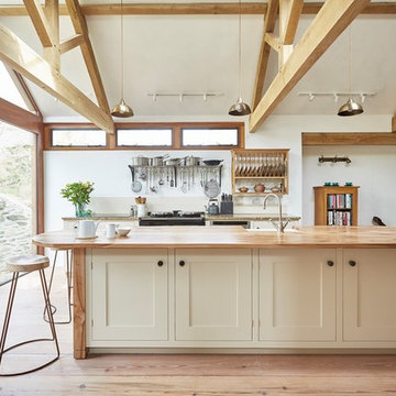 Oak framed kitchen extension