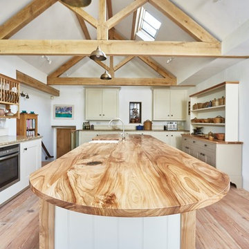 Oak framed kitchen extension
