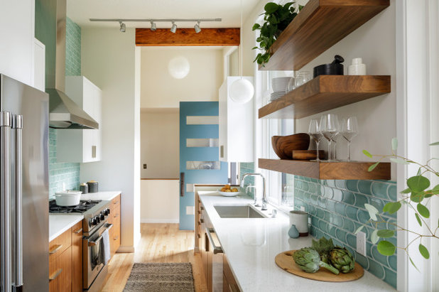 Midcentury Kitchen by Mosaik Design & Remodeling