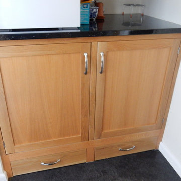 Oak Kitchen and Diner Cabinets and Low Drawers