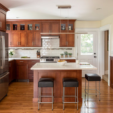 Oak Mission Kitchen