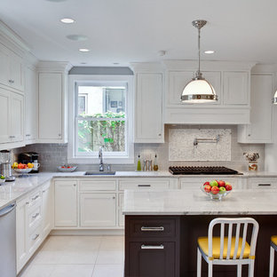 Taupe Subway Tile Kitchen Ideas Photos Houzz