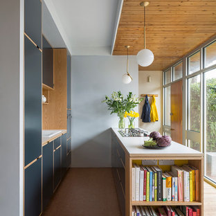 Oak Veneered Plywood Kitchen