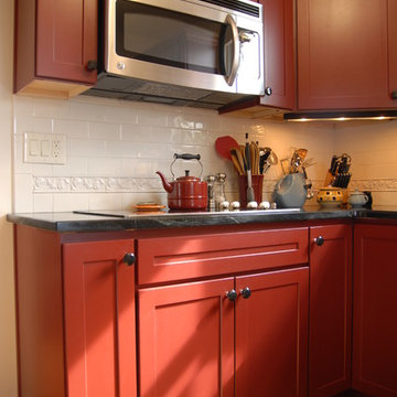 Oakmont Red Kitchen