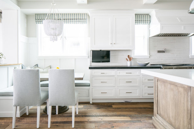 Beach Style Kitchen by Brooke Wagner Design