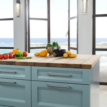 Oceanside Cabinet and Saxonwood Countertop