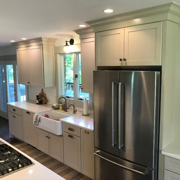 Off White Kitchen Remodel