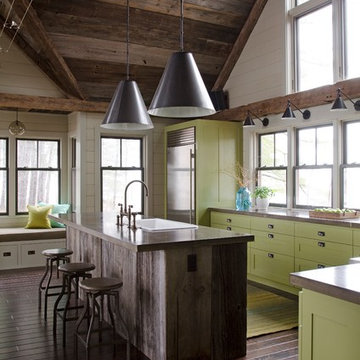 OL+ Kitchens | view full project: Maine Lakeside Home
