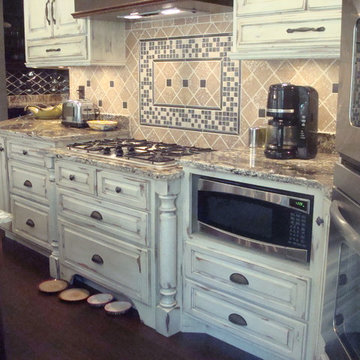 Old World Flair Kitchen by Swita Cabinetry
