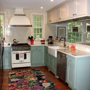 Old World Style Kitchen With New Gadgets