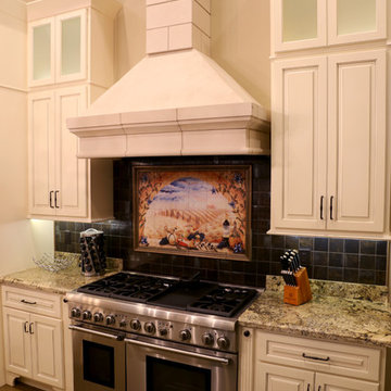 Old World Tuscan Custom Cabinetry