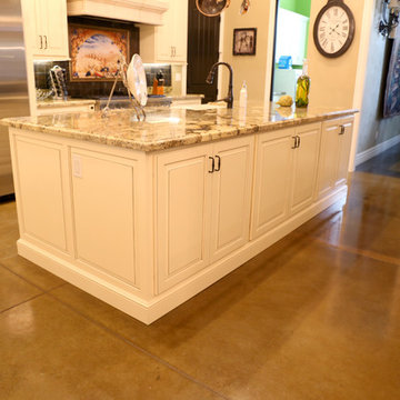 Old World Tuscan Custom Cabinetry