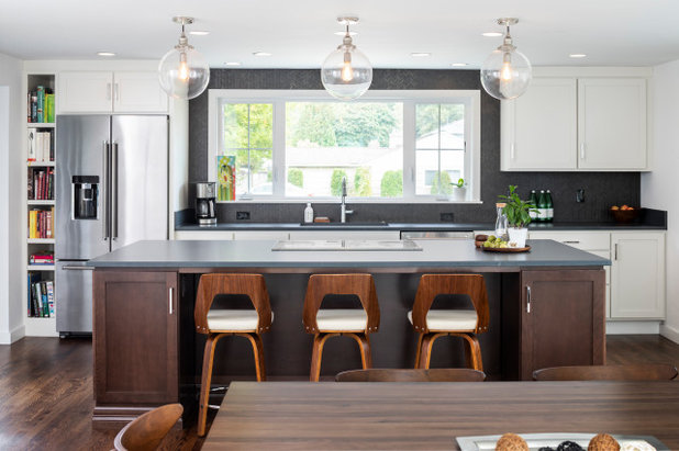 Transitional Kitchen by Model Remodel