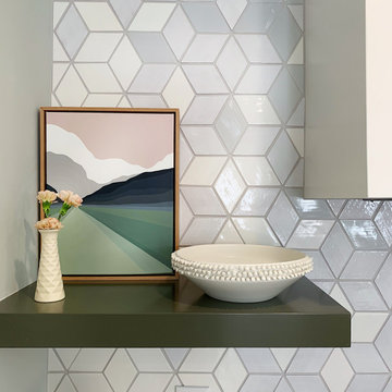 Ombre White Diamond Kitchen