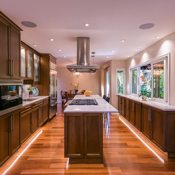 Open and Airy Contemporary Kitchen