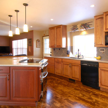 Open and Inviting:  Colorado Springs Kitchen Remodel
