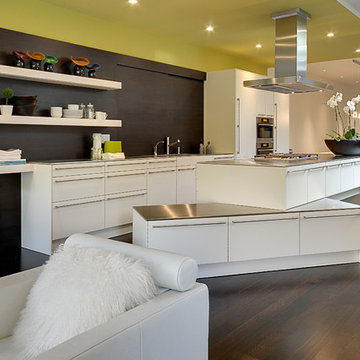 Open Concept Bridge Kitchen in Forest Hill, ON
