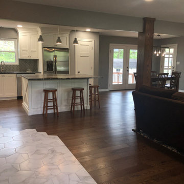 Open Concept First Level Remodel