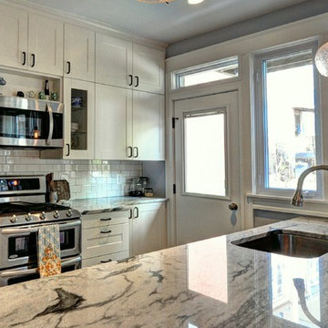 Open Concept Galley Kitchen