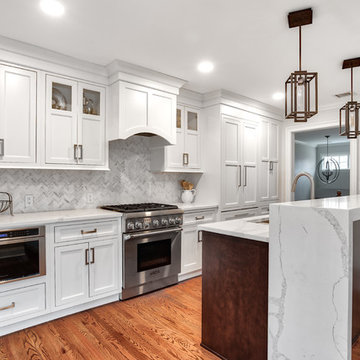 Open Concept Kitchen and Dining Room