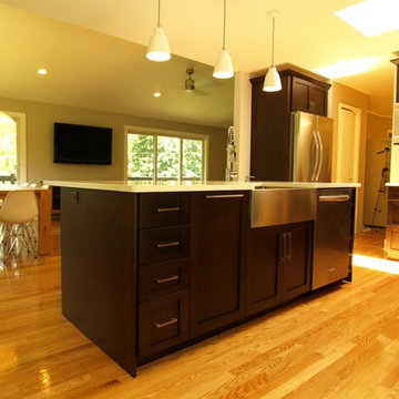 Open Concept Kitchen and Dining Space